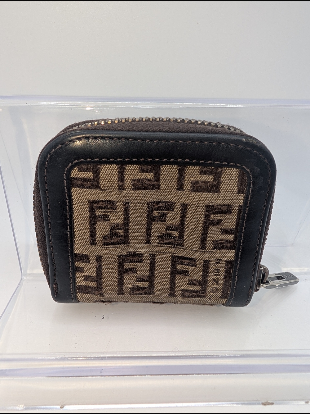 Fendi Zucca Coin Pouch